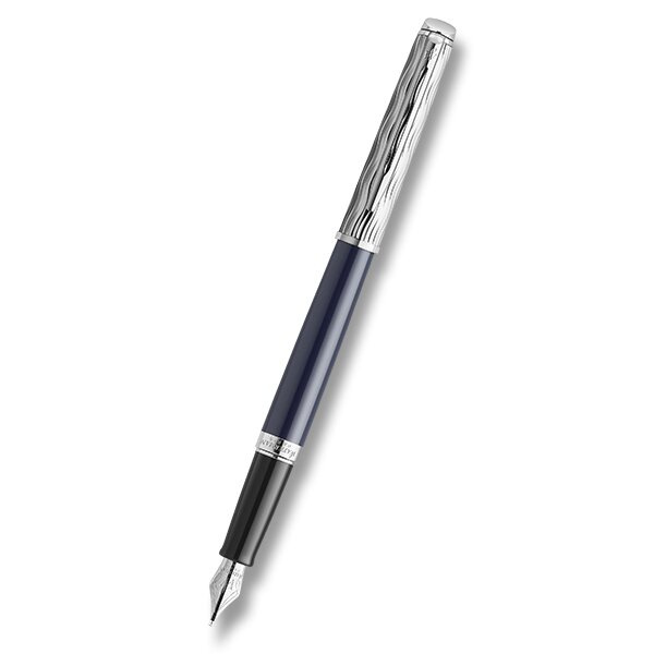 Waterman Hémisphére Made in France DLX Blue CT - plnicí pero hrot F