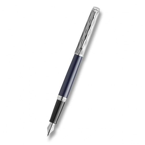 Waterman Hémisphére Made in France DLX Blue CT plnicí pero hrot M Waterman