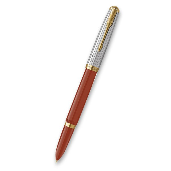 Parker 51 Premium Rage Red GT - plnicí pero hrot F