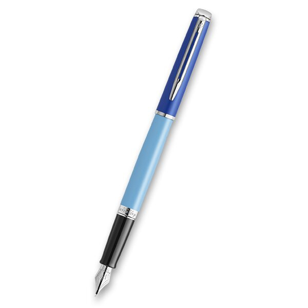 Waterman Hémisphre Colour Blocking Blue CT plnicí pero hrot F Waterman