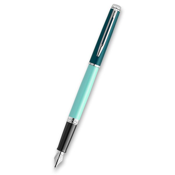 Waterman Hémisphre Colour Blocking Green CT plnicí pero hrot F Waterman
