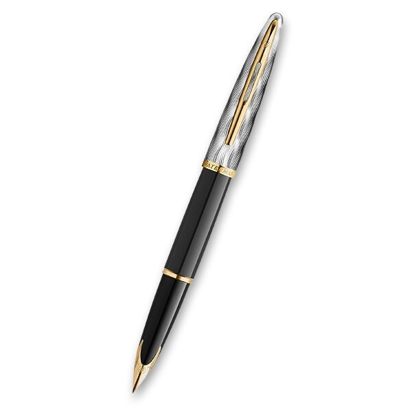 Waterman Carne Reflections of Paris SE DLX Black GT plnicí pero hrot F Waterman