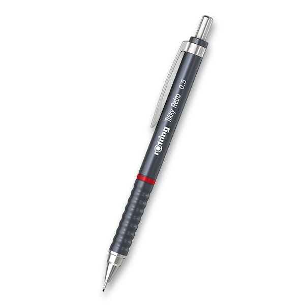 Mikrotužka Tikky Retro 0,5 mm, výběr barev šedá Rotring