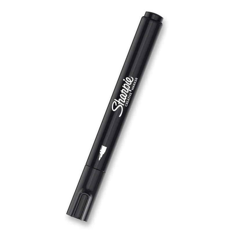 Akrylový popisovač Sharpie Acrylic Marker Bullet - černý