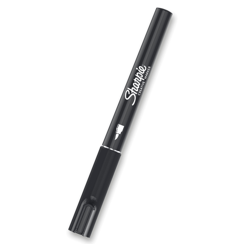 Akrylový popisovač Sharpie Acrylic Marker Brush - černý