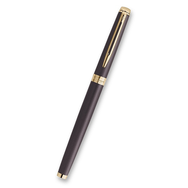 Waterman Hémisphére The Understated Edit Lava Black GT plnicí pero, výběr hrotu F Waterman