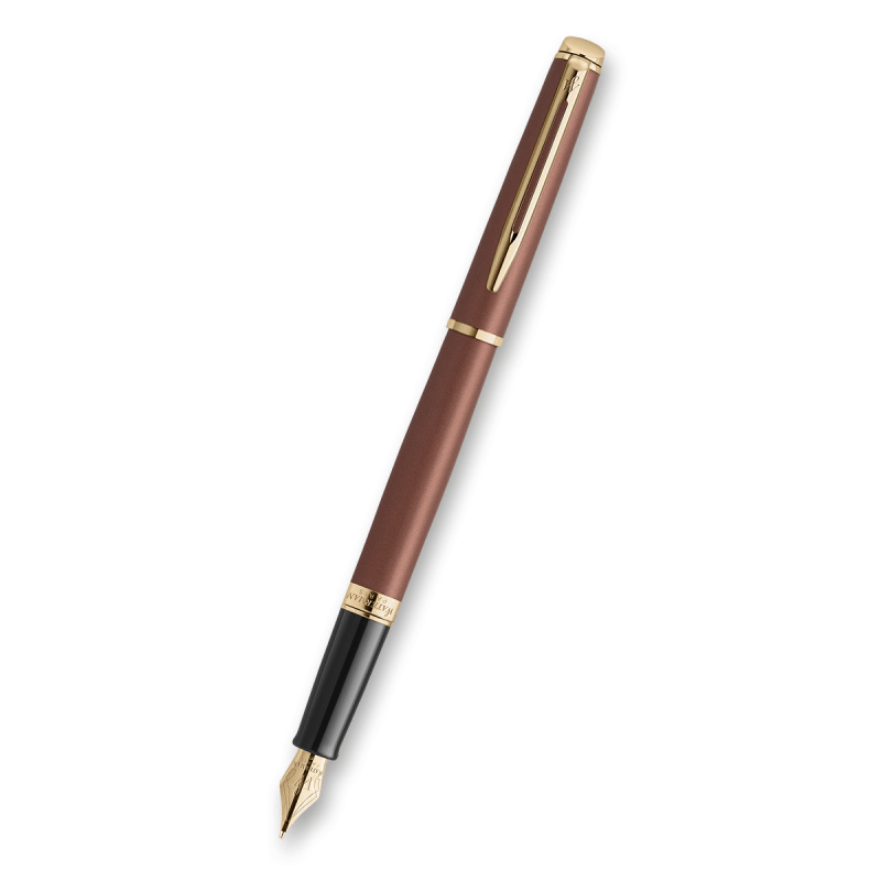 Waterman Hémisphére The Understated Edit Copper Red GT plnicí pero, výběr hrotu M Waterman
