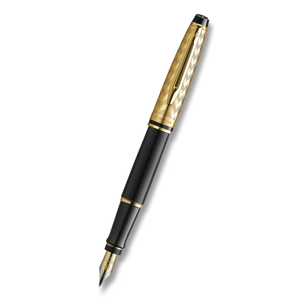 Plnicí pero Waterman Expert 25 SE DLX Black GT - hrot M