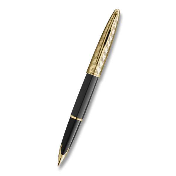Plnicí pero Waterman Caréne 25 SE DLX Black GT - hrot F