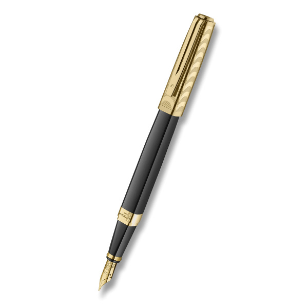 Plnicí pero Waterman Exception 25 SE DLX Black GT - hrot F