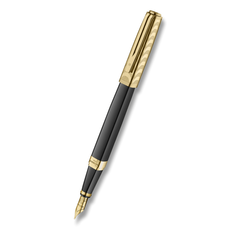 Plnicí pero Waterman Exception 25 SE DLX Black GT - hrot F