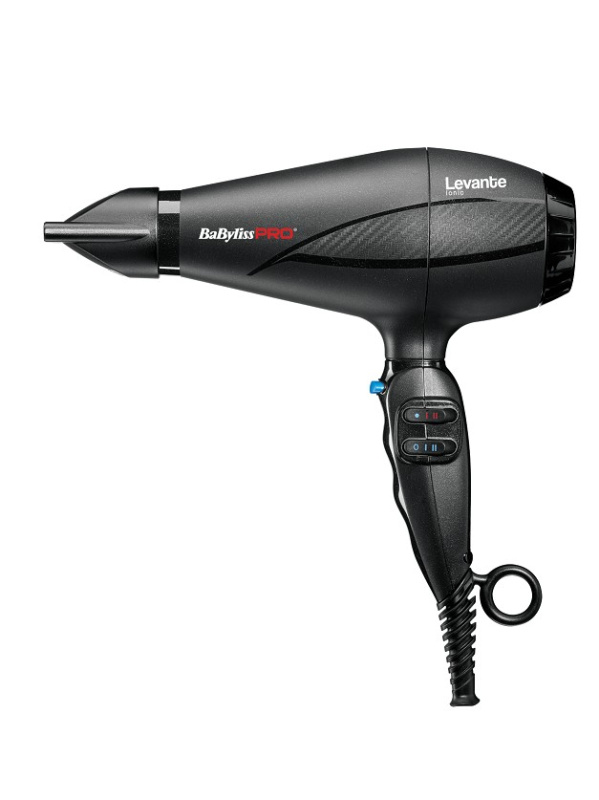 BaByliss PRO Dryers Levante 2100W Ionic fén na vlasy Black 1 ks