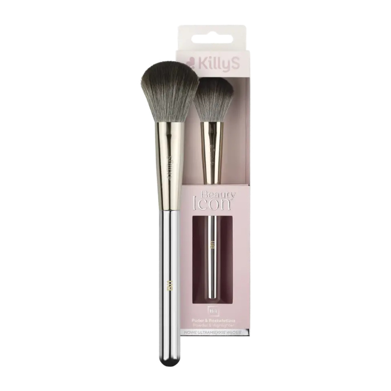KillyS Štětec na rozjasňovač a pudr Beauty Icon