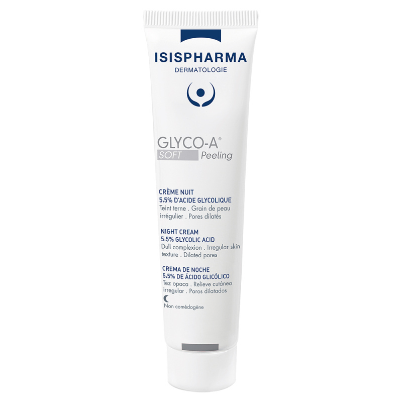ISISPHARMA GLYCO-A Soft Peeling 5,5% noční krém 30 ml