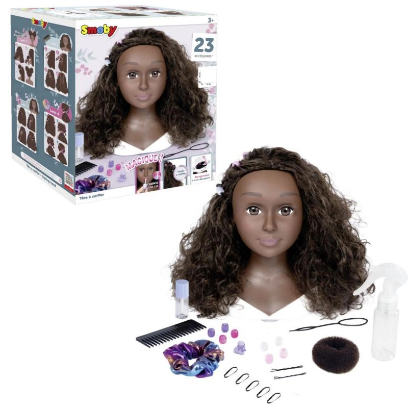 Smoby My Beauty Česací hlava Afro