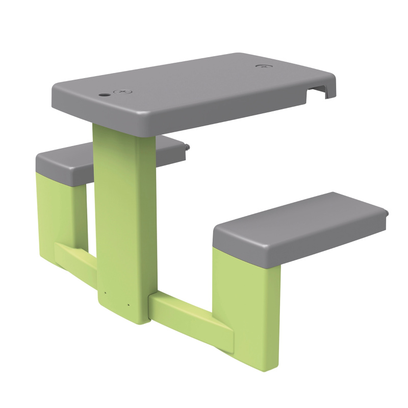 Piknikový stoleček s lavicemi pro dětské domečky