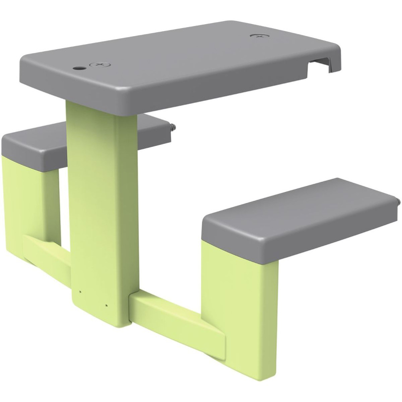 Piknikový stoleček s lavicemi pro dětské domečky