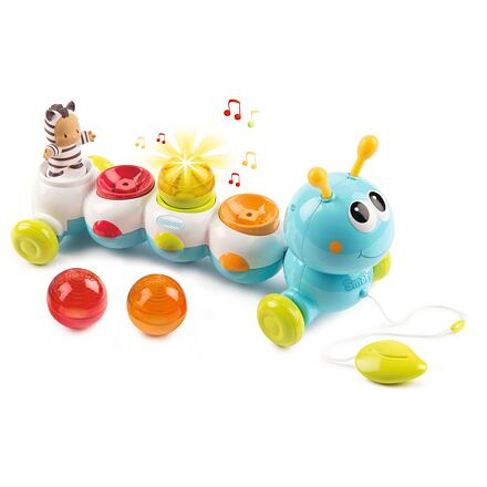 Smoby Cotoons Housenka elektronická tahací