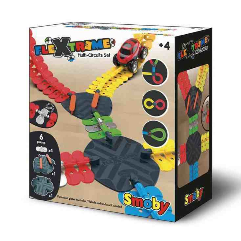 SMOBY FleXtreme sada křižovatka a výhybka