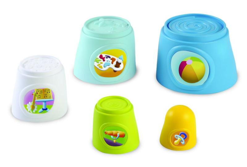 Smoby Cotoons happy tower věž modrá