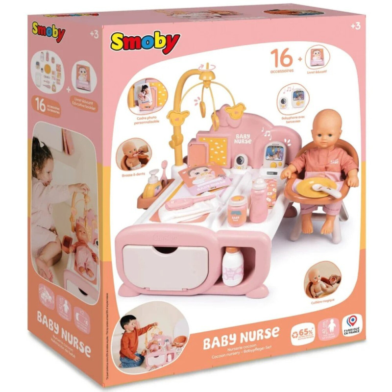 Elektronický ošetřovatelský koutek Baby Nurse SMOBY
