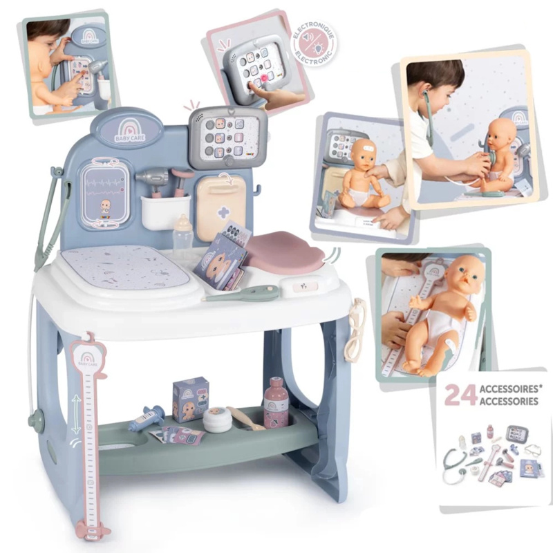 Smoby Baby Care Center s příslušenstvím