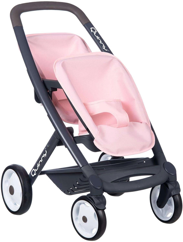 Smoby Sportovní dvojčata Maxi Cosi světle růžový