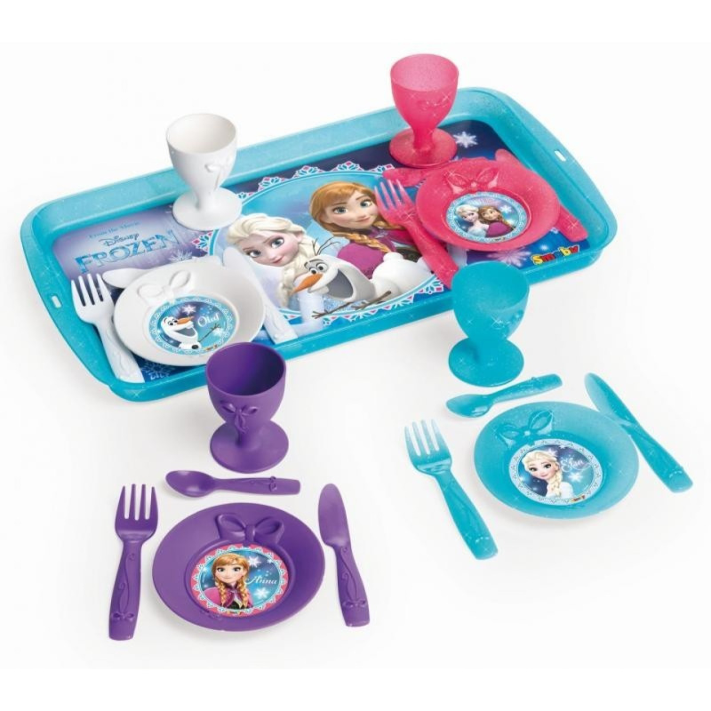 Smoby Ledové království Čajový set s tácem