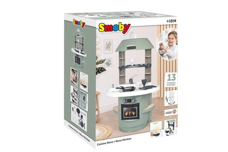 Smoby Nova dětská kuchyňka s elektronickými zvuky