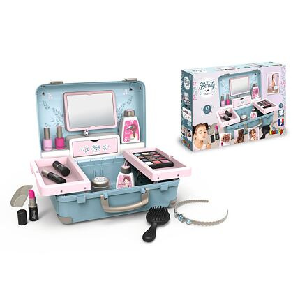 SMOBY Kuřík dětský kosmetický rozkládací herní set s 13 doplňky
