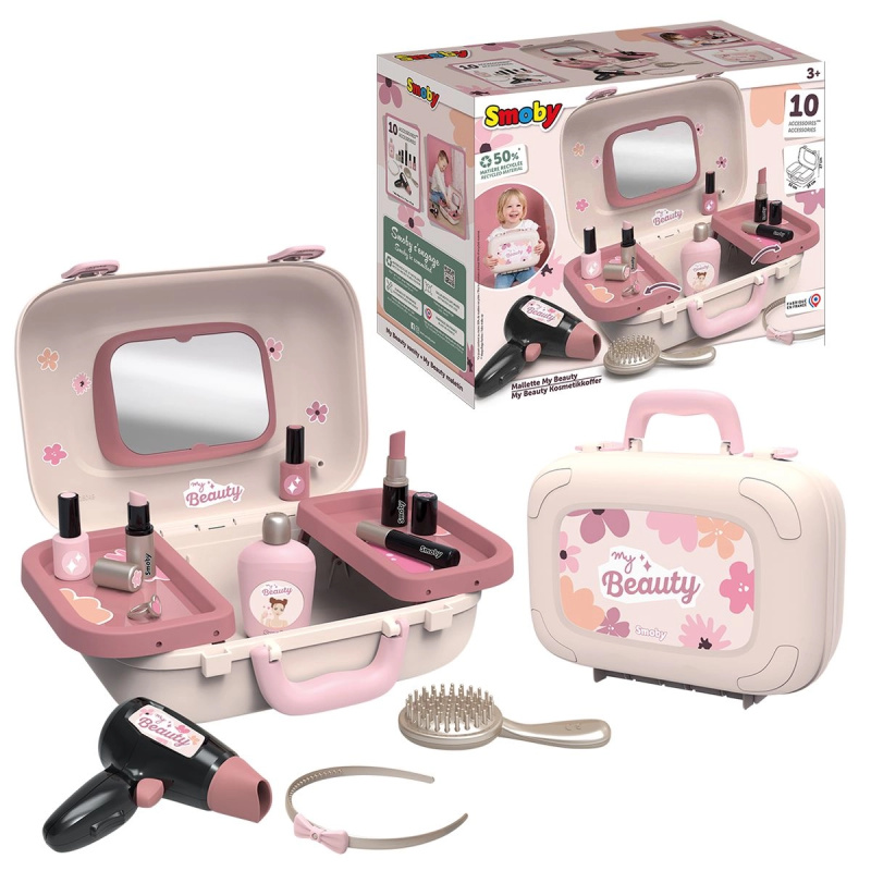 My Beauty kosmetický kufřík se zrcadlem a příslušenstvím