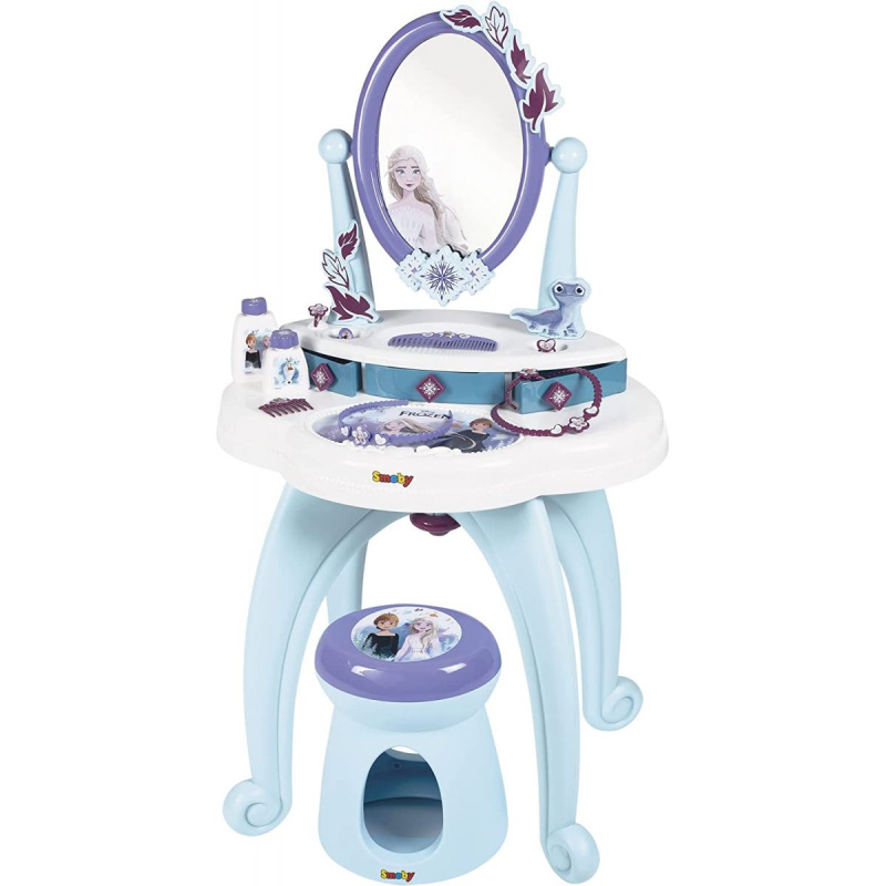 Smoby Disney Ledové království Kosmetický stolek se židlí