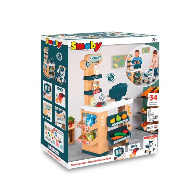 Smoby supermarket s příslušenstvím
