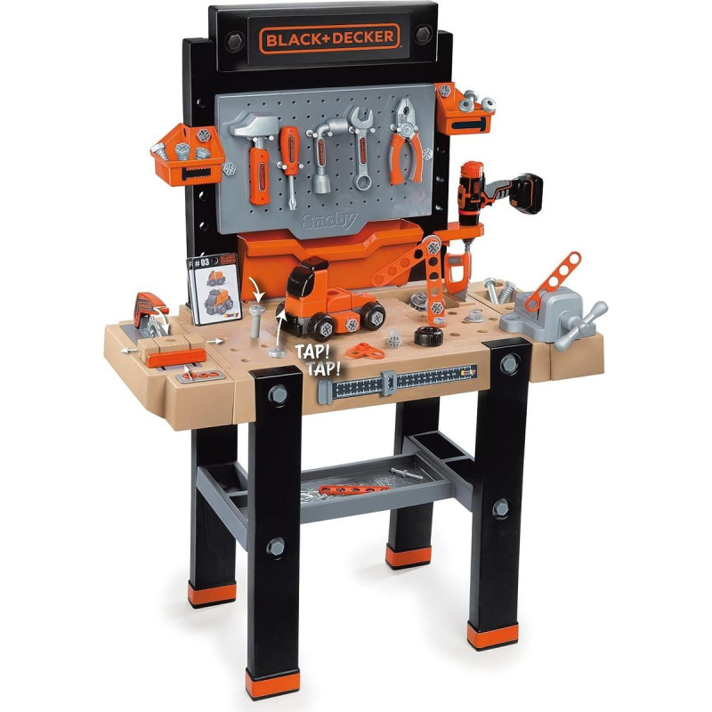 Dětský pracovní stůl Black+Decker Bricolo Ultimate