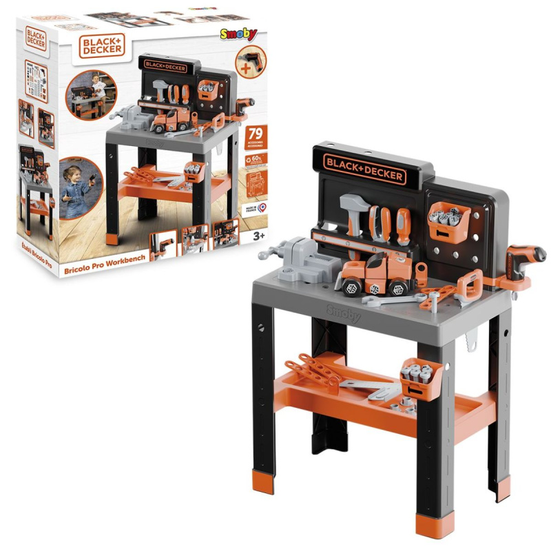 Smoby Black&Decker Pracovní dílna Bricolo Pro