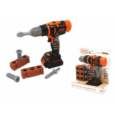 Smoby Black & Decker Šroubovák vrtačka a příslušenství