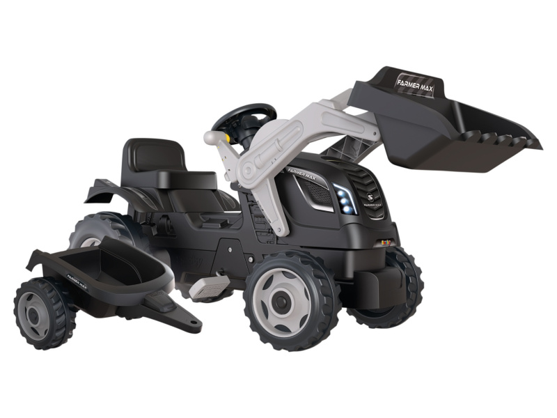 Smoby Traktor s nakladačem a přívěsem