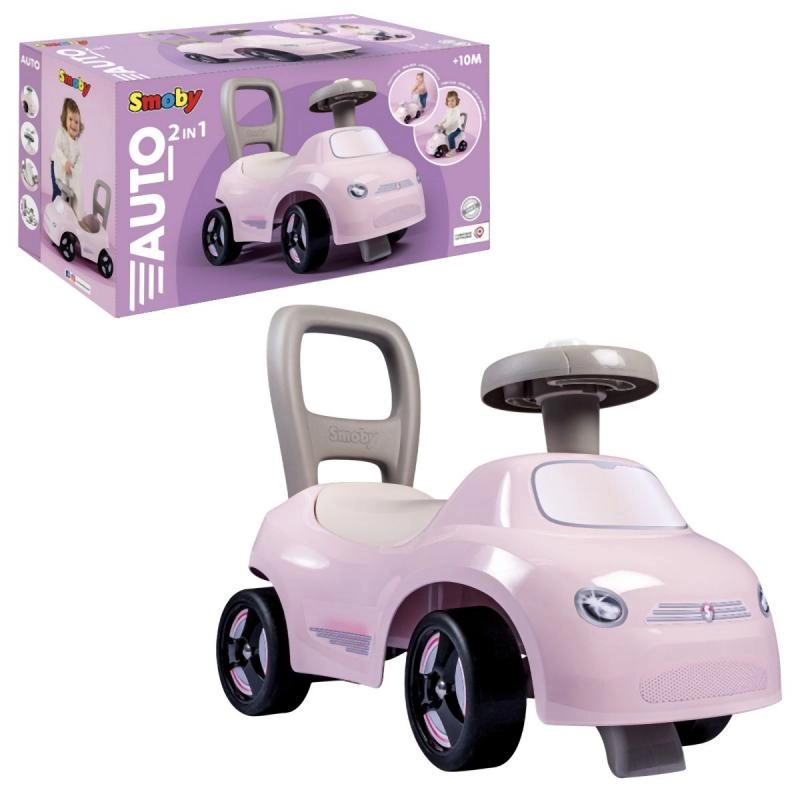 Smoby Ride On růžové