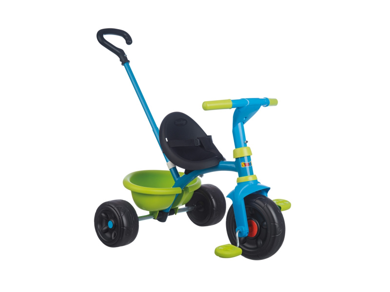 Smoby Tříkolka s vodicí tyčí BE FUN