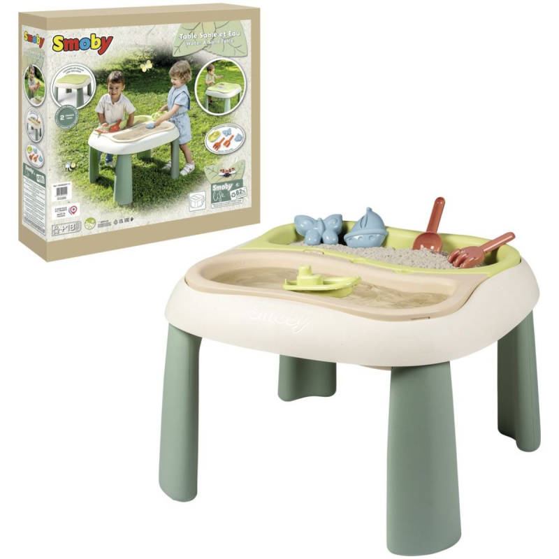 Smoby stůl pro hraní s vodou a pískem
