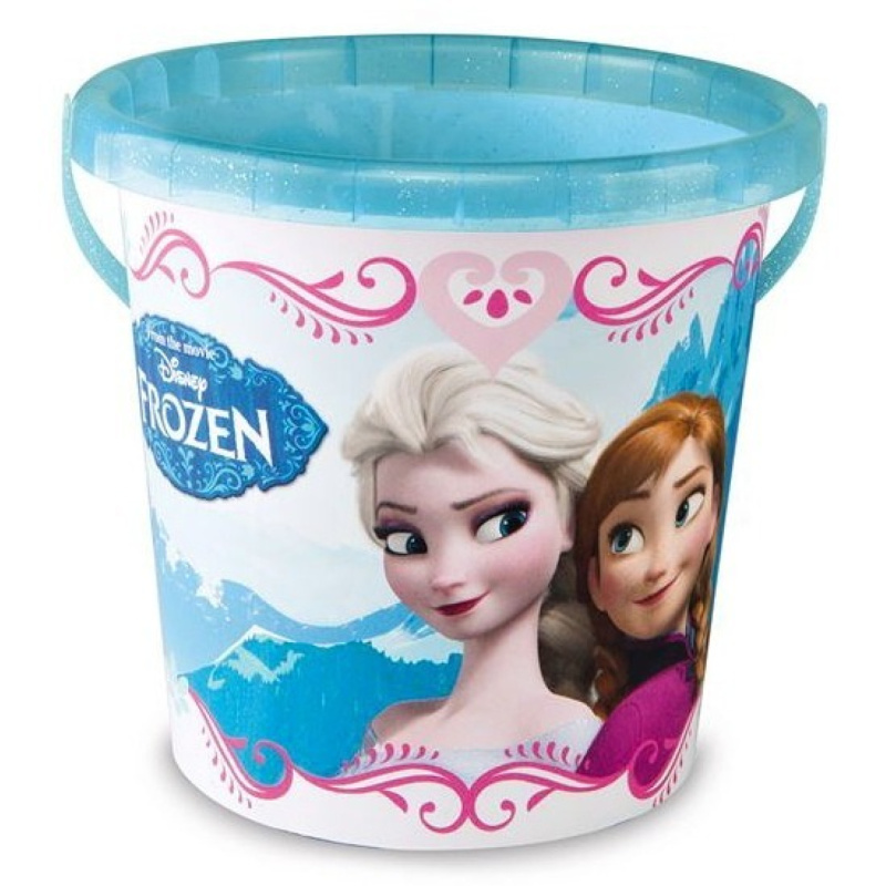 Kyblíček ledové království střední 17 cm