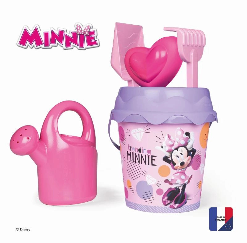 Smoby Kyblíček Minnie s konvičkou a příslušenstvím, střední