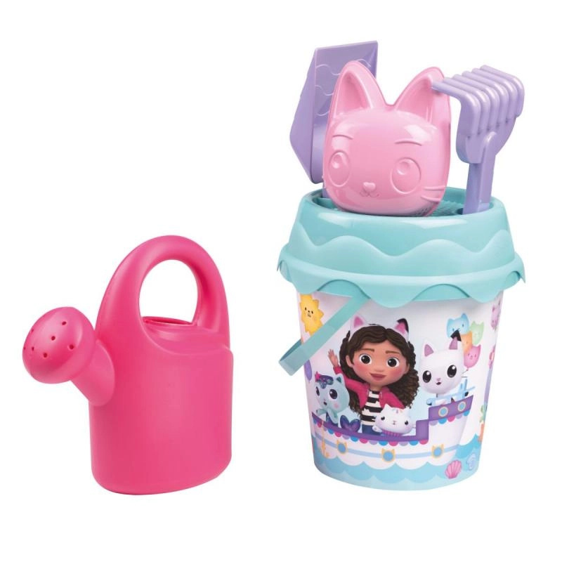 Smoby kbelík s příslušenstvím KOCÍ DOMEK GABI