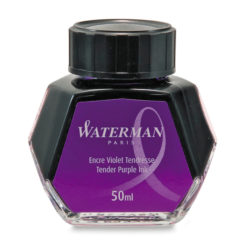 Lahvičkový inkoust Waterman fialový Waterman