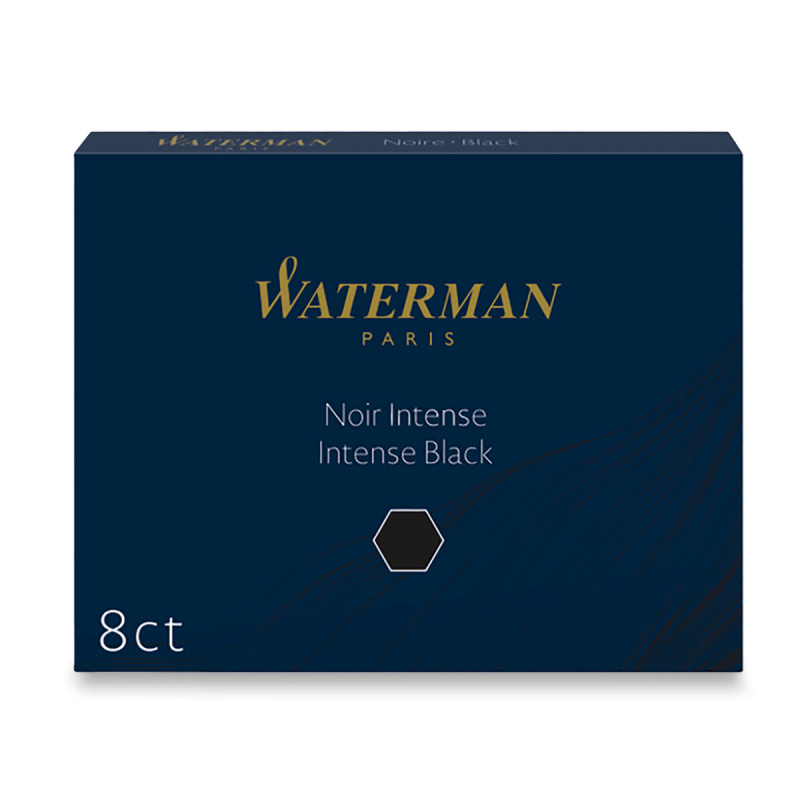 Inkoustové bombičky Waterman standardní černé Waterman