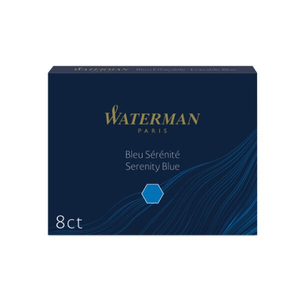 Inkoustové bombičky Waterman standardní tmavě modré Waterman