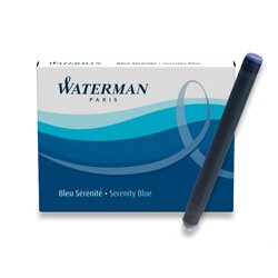 Inkoustové bombičky Waterman standardní tmavě modré Waterman