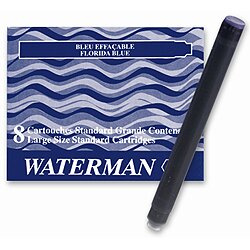 Inkoustové bombičky Waterman standardní modročerné Waterman