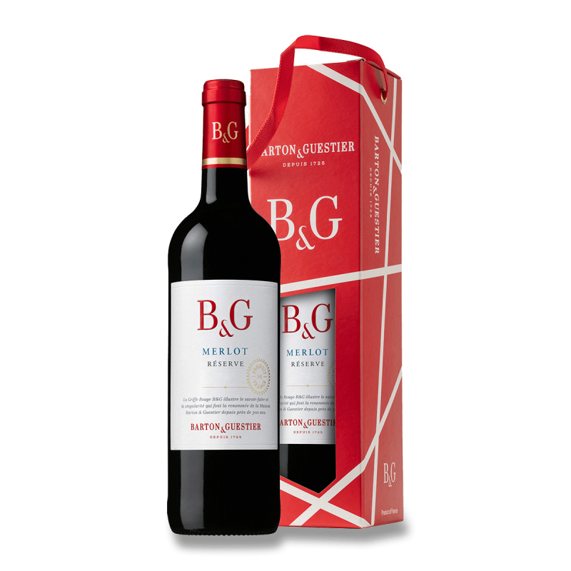 Barton & Guestier Merlot Reserva 13,5 % 0,75 l