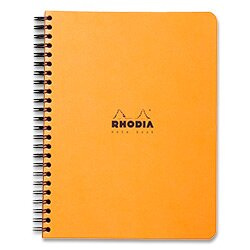 Kroužkový zápisník Rhodia Classic - A5+, 80 listů, linkovaný